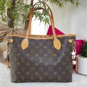 💕Authentic LV Neverfull PM Monogram Tote Bag